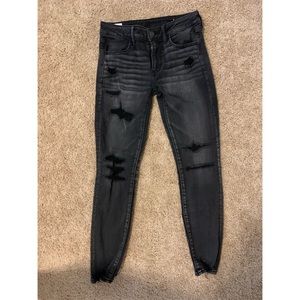 American Eagle Black Fade Wash Jeans